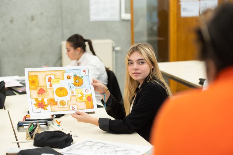 Image élève en classe bac pro AMA